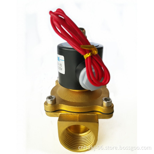 220V AC Orifice Electronic 25mm solenoid valve for water